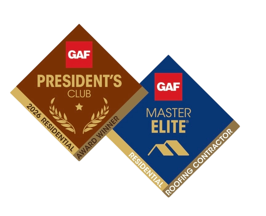 SECI Construction GAF President’s Club and Master Elite roofing contractor awards