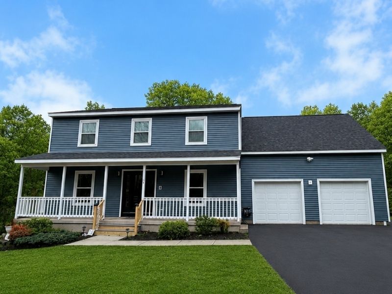 Siding Replacement with CertainTeed Mainstreet in Pacific Blue color