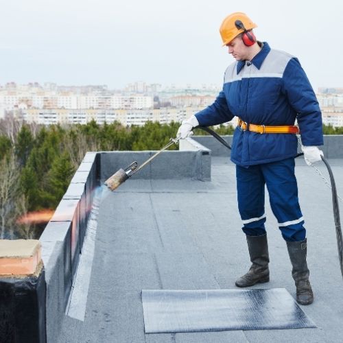 TPO torch down flat roofing company