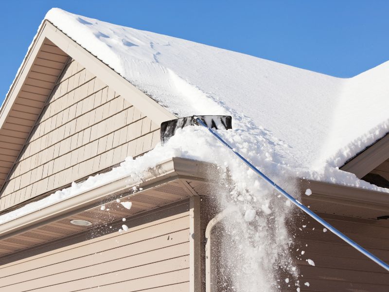 winter and rain roof services