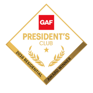 gaf presidents club roofing company seci construction